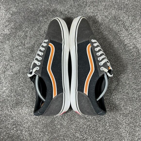 Vans Ward Jersey Block Mens Size 12 Dark Grey Textile Athletic Skate Shoes Used main image 5